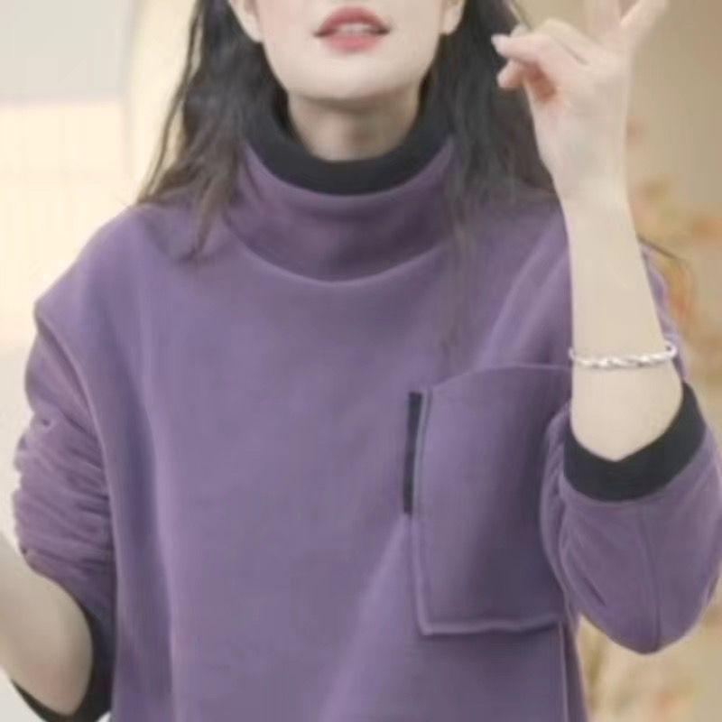 Women s New Autumn Winter Fleece Hoodie Long Sleeve Color Block Layered Design Warm Thickened Double-sided Sherpa Pullover XL фіолетовий
Women s New Autumn Winter Fleece Hoodie Long Sleeve Color Block Layered Design Warm Thickened Double-sided Sherpa Pullover XL фіолетовий