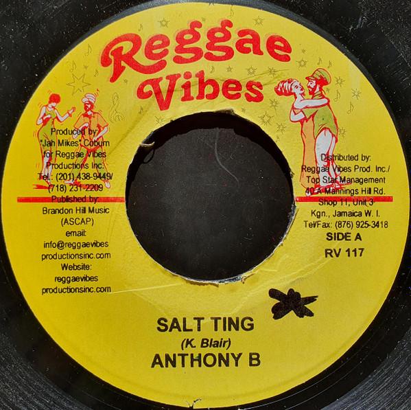 7inch Record ANTHONY B / LUKIE D - Salt Ting / Too Shy RV117 Reggae Vibes 2004 Jamaica Reggae, Ska & Dub Used
7inch Record ANTHONY B / LUKIE D - Salt Ting / Too Shy RV117 Reggae Vibes 2004 Jamaica Reggae, Ska & Dub Used
