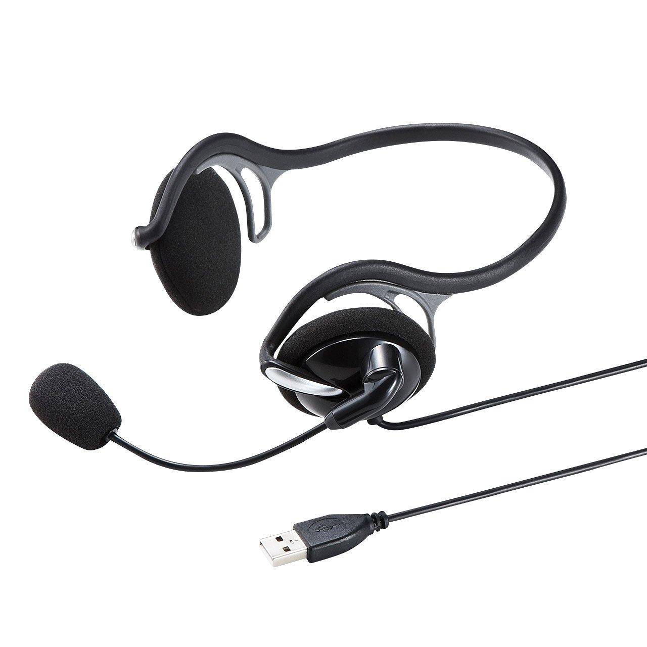 Sanwa Supply Wired Neckband Black MM-HSU05BK Headset, USB-A Connection, Type, Lightweight, чорний
Sanwa Supply Wired Neckband Black MM-HSU05BK Headset, USB-A Connection, Type, Lightweight, чорний