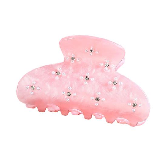 Hair Claw No Slipping Strong Grip Medium Size Back Head Hair Clip Rhinestone Imitation Pearl Flower Pattern Shark Hair Claw розовый
Hair Claw No Slipping Strong Grip Medium Size Back Head Hair Clip Rhinestone Imitation Pearl Flower Pattern Shark Hair Claw розовый