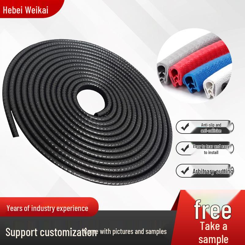 U-Shaped Adhesive-Free Car Door Anti-Collision Rubber Strip Gray 1m
U-Shaped Adhesive-Free Car Door Anti-Collision Rubber Strip Gray 1m