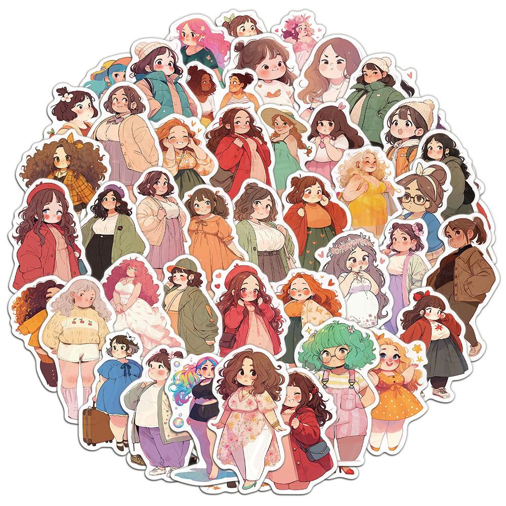 50 Cute Cartoon Girl Stickers for DIY Decor
50 Cute Cartoon Girl Stickers for DIY Decor