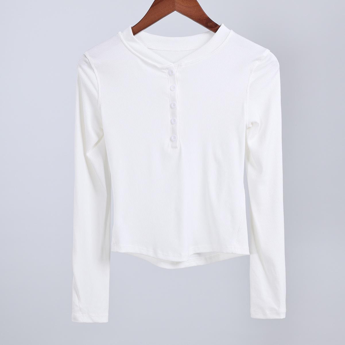 Henley Long Sleeve Yoga Pilates Sport Top CX502 M білий
Henley Long Sleeve Yoga Pilates Sport Top CX502 M білий