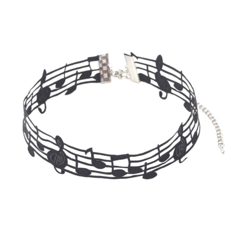Handmade Black Short Necklace Featuring Unique Musical Design Women Jewelry for Fashionable Women and Music Lovers
Handmade Black Short Necklace Featuring Unique Musical Design Women Jewelry for Fashionable Women and Music Lovers
