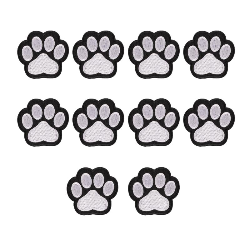 10/50 шт. Вышитые нашивки с лапами животных, Пришивные нашивки, Маленькие нашивки для ремонта, Собачьи лапы, Швейные нашивки для одежды, сумки
10/50 шт. Вышитые нашивки с лапами животных, Пришивные нашивки, Маленькие нашивки для ремонта, Собачьи лапы, Швейные нашивки для одежды, сумки
