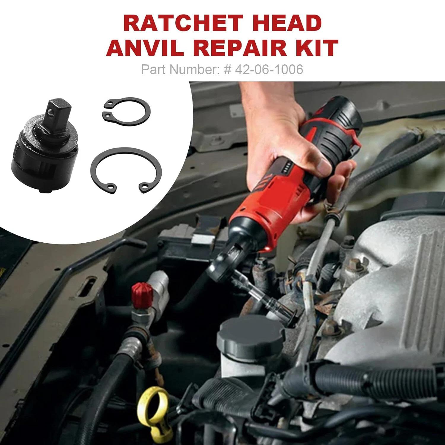 For 2456-20 Model Ratchet Head Anvil For DIY Maintenance 2 Piece Ratchet Head Anvil Kit Noise Reduction Design China Mainland
For 2456-20 Model Ratchet Head Anvil For DIY Maintenance 2 Piece Ratchet Head Anvil Kit Noise Reduction Design China Mainland