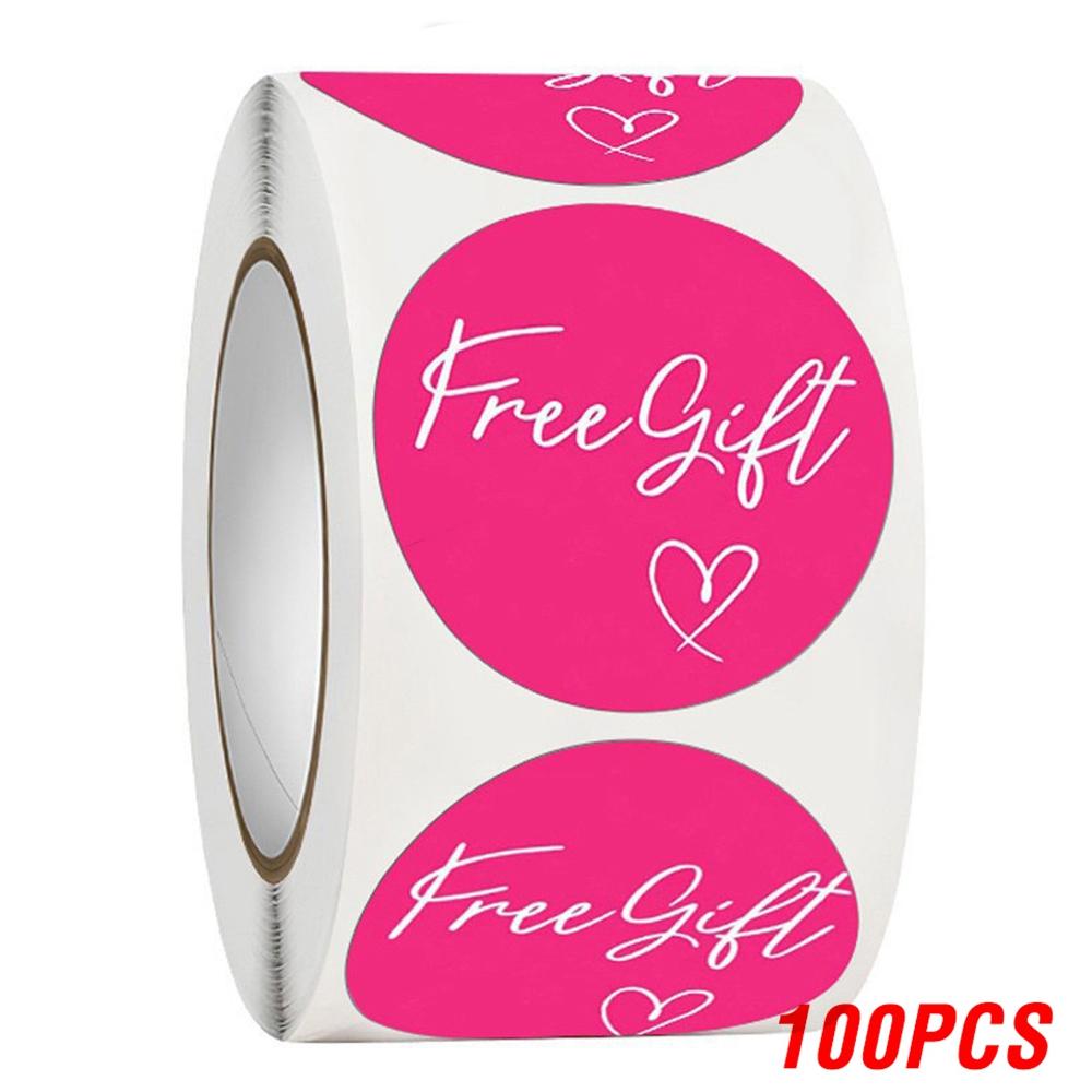 100-500pcs Free Gift Letters Labels Sticker Stationary Supplies Pink Thank You Sticker For Small Business Package Card 1 Inch
100-500pcs Free Gift Letters Labels Sticker Stationary Supplies Pink Thank You Sticker For Small Business Package Card 1 Inch