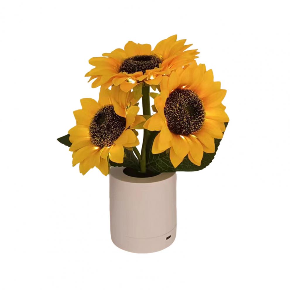 20cm LED Sunflower Lamp USB Powered Table Lamp Decorative Sunflower Night Light Valentine s Day Gifts For Women Girlfriend Her
20cm LED Sunflower Lamp USB Powered Table Lamp Decorative Sunflower Night Light Valentine s Day Gifts For Women Girlfriend Her