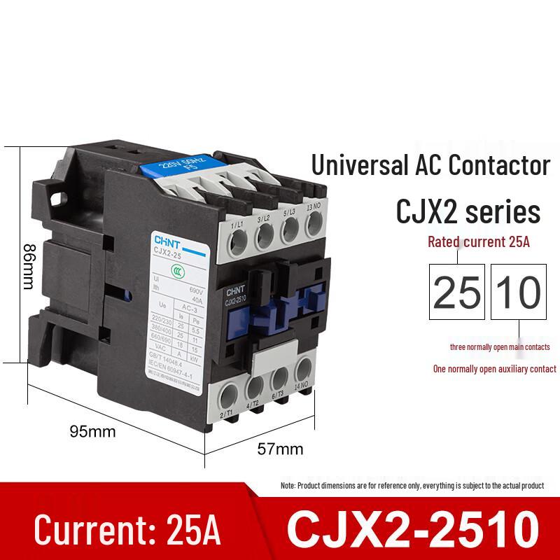 Beilian AC Contactor CJX2-2510
Beilian AC Contactor CJX2-2510