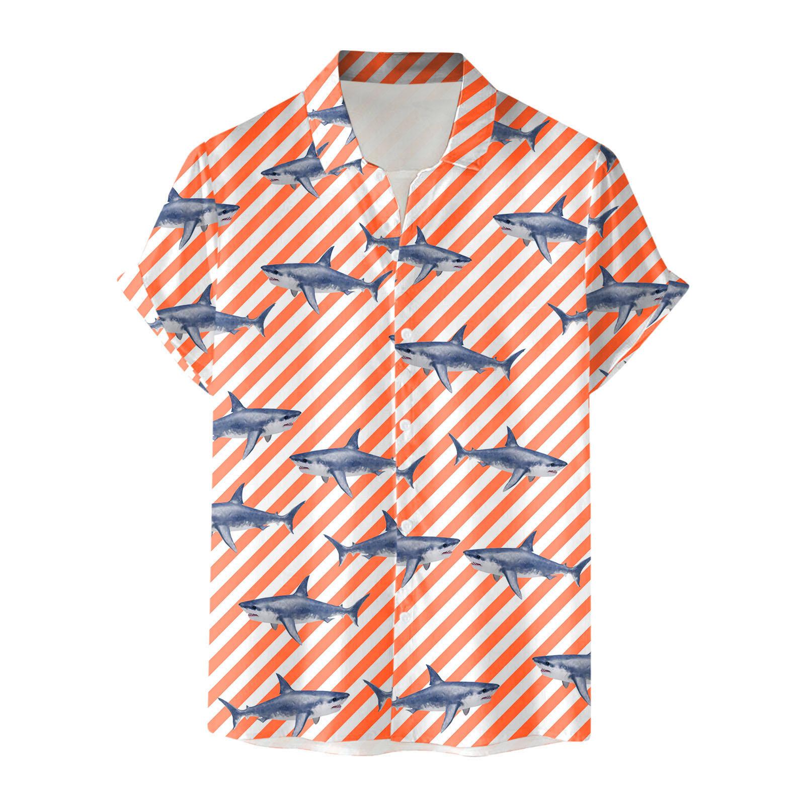 Мужская повседневная рубашка с принтом в гавайском стиле и лацканами, топ с короткими рукавами XXL киноварь
Мужская повседневная рубашка с принтом в гавайском стиле и лацканами, топ с короткими рукавами XXL киноварь