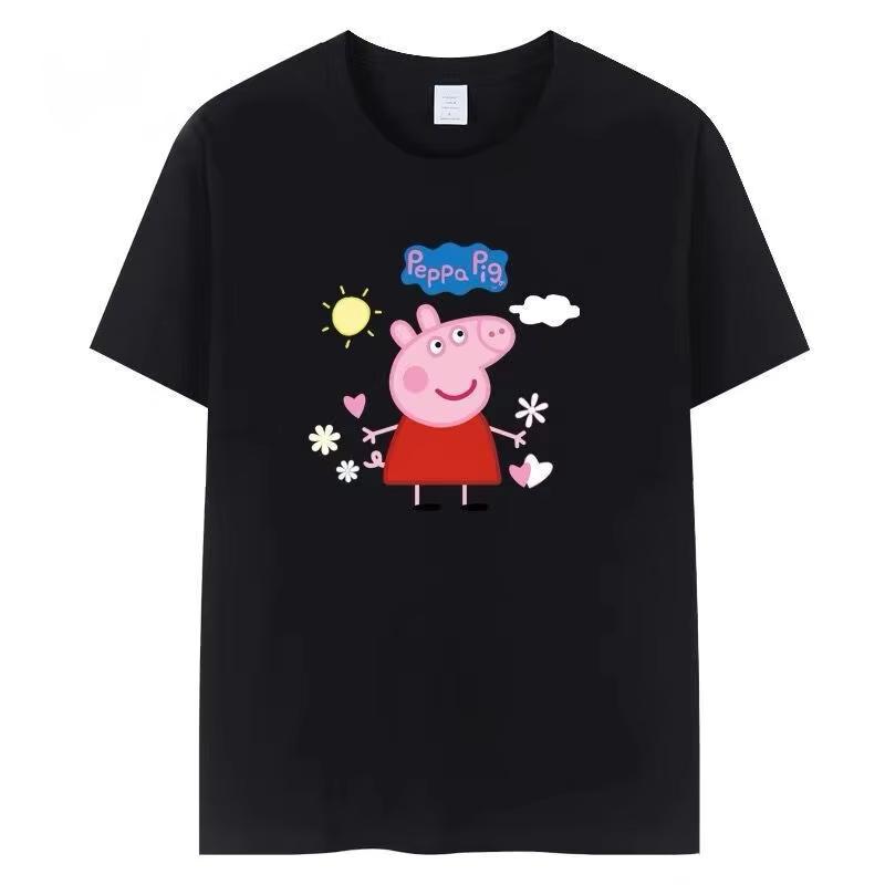 2026 summer new Peppa Pig Summer Cartoon Pattern Pure Cotton Print Unisex TShirt Breathable and LooseFitting for Leisure Use S
2026 summer new Peppa Pig Summer Cartoon Pattern Pure Cotton Print Unisex TShirt Breathable and LooseFitting for Leisure Use S