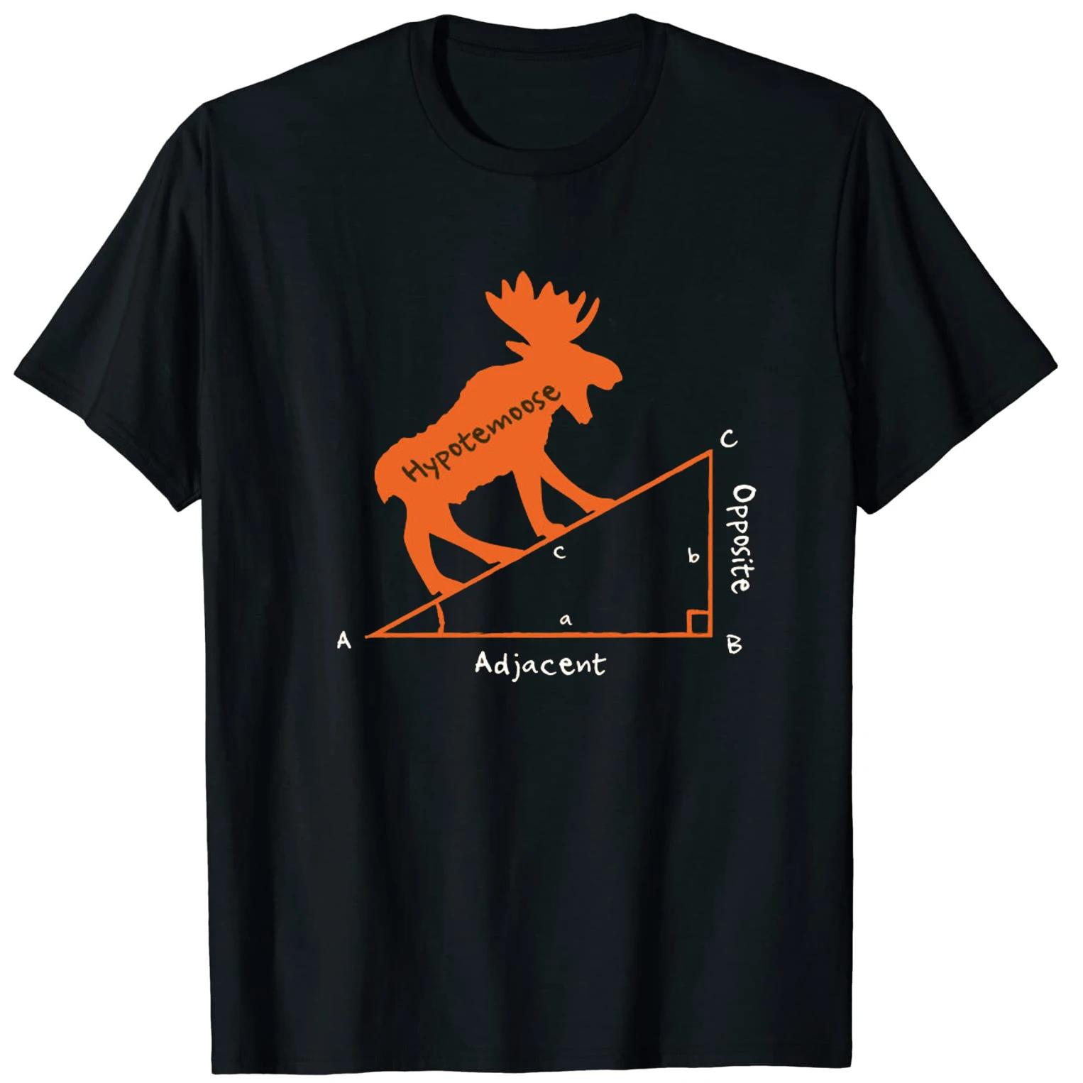Hypotemoose Funny Math Calculus Geometry Hypotenuse T-Shirt 100% Cotton O-Neck Short Sleeve Casual Mens T-shirt Size S-3XL 4XL
Hypotemoose Funny Math Calculus Geometry Hypotenuse T-Shirt 100% Cotton O-Neck Short Sleeve Casual Mens T-shirt Size S-3XL 4XL