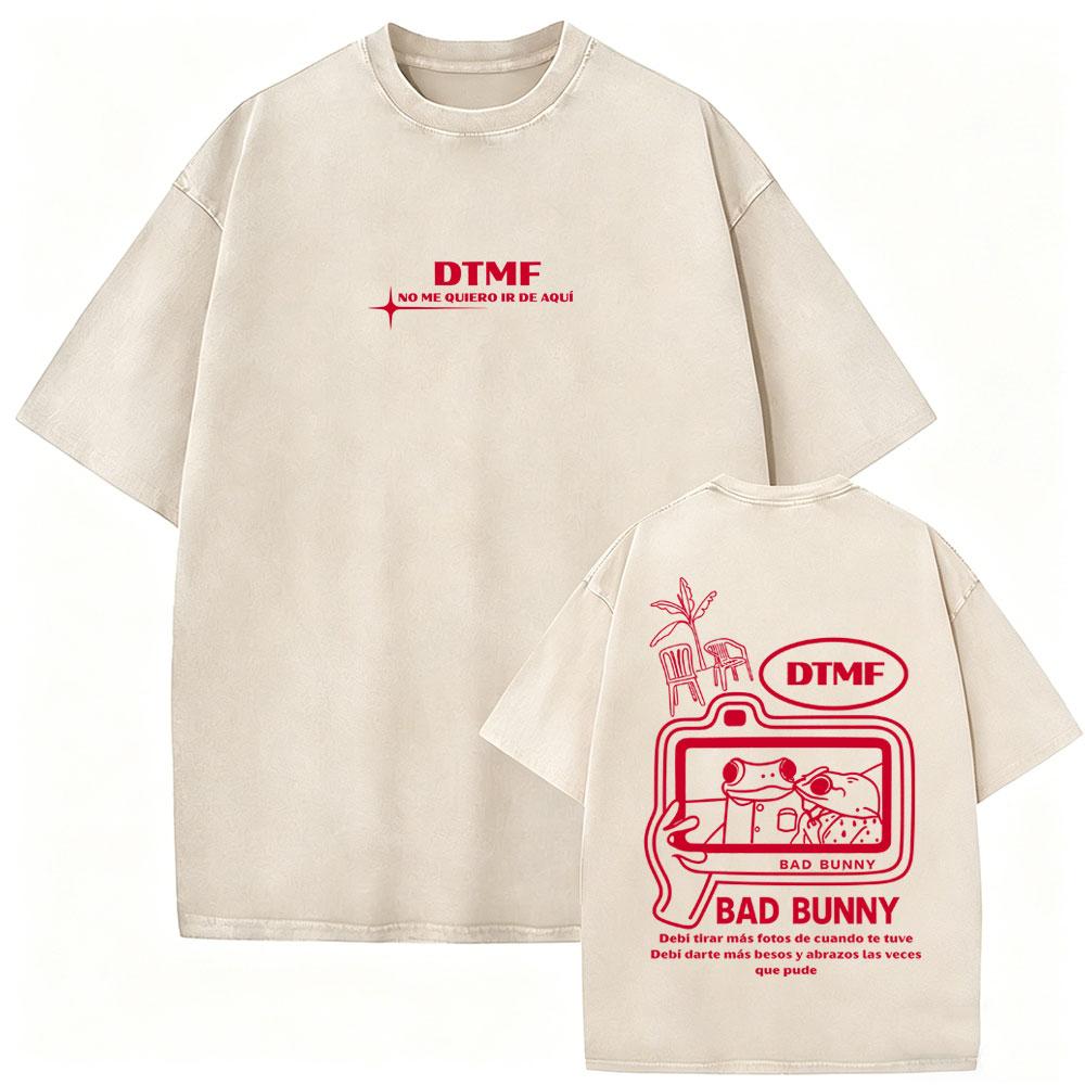 Rapper Bad Bunny Vintage Washed Tshirt DeBi TiRAR MaS FOToS DTMF Merch Tshirts Men Women Fashion Hip Hop Oversized T Shirts S
Rapper Bad Bunny Vintage Washed Tshirt DeBi TiRAR MaS FOToS DTMF Merch Tshirts Men Women Fashion Hip Hop Oversized T Shirts S