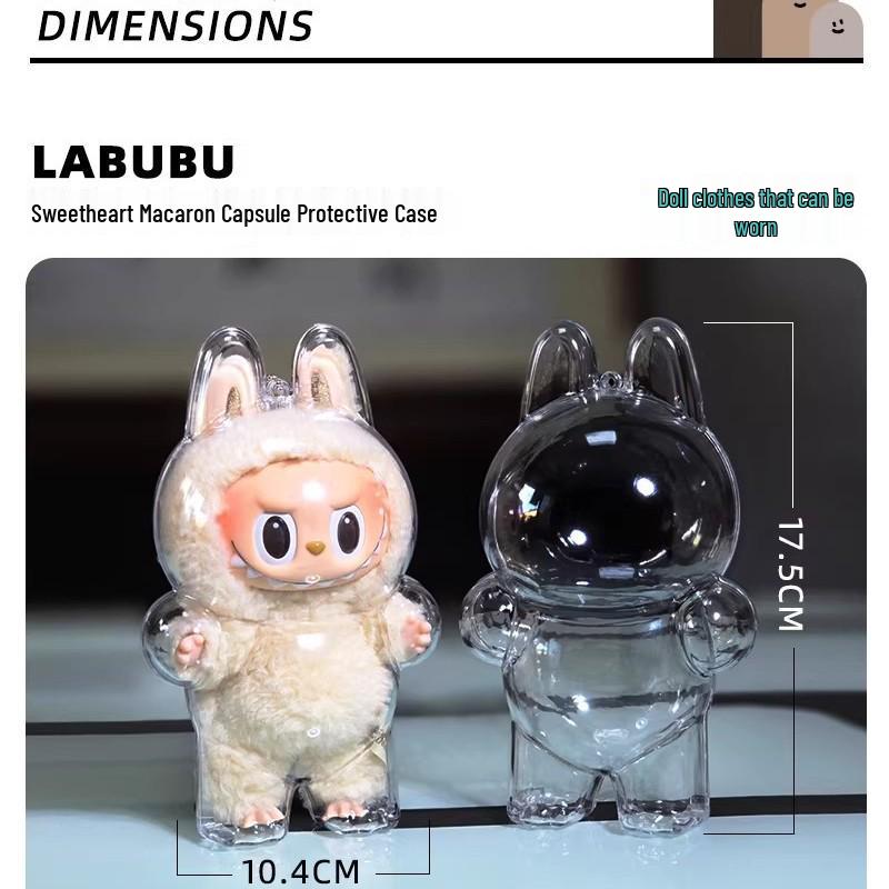 LABUBU Dustproof Transparent Case for First, Second, and Third Generation Sitting Party Storage Box
LABUBU Dustproof Transparent Case for First, Second, and Third Generation Sitting Party Storage Box