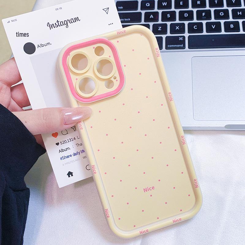 Cute Polka Dot Phone Case for Apple 17 Pro Max and 15 Plus - Yellow & Pink iPhone 16 Plus
Cute Polka Dot Phone Case for Apple 17 Pro Max and 15 Plus - Yellow & Pink iPhone 16 Plus