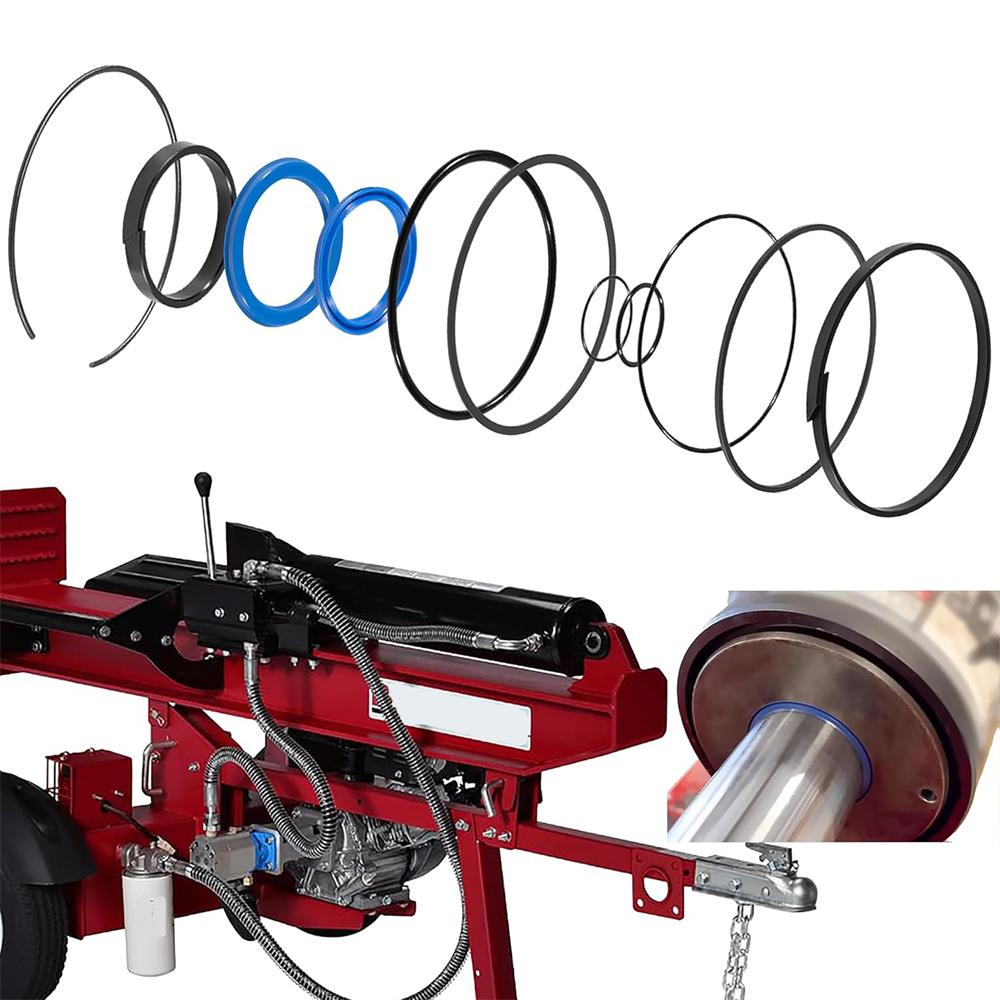 Hydraulic Log Splitter Cylinder Rebuild Seal Kit for 5.0 bore X 2.0 Rod Cylind
Hydraulic Log Splitter Cylinder Rebuild Seal Kit for 5.0 bore X 2.0 Rod Cylind