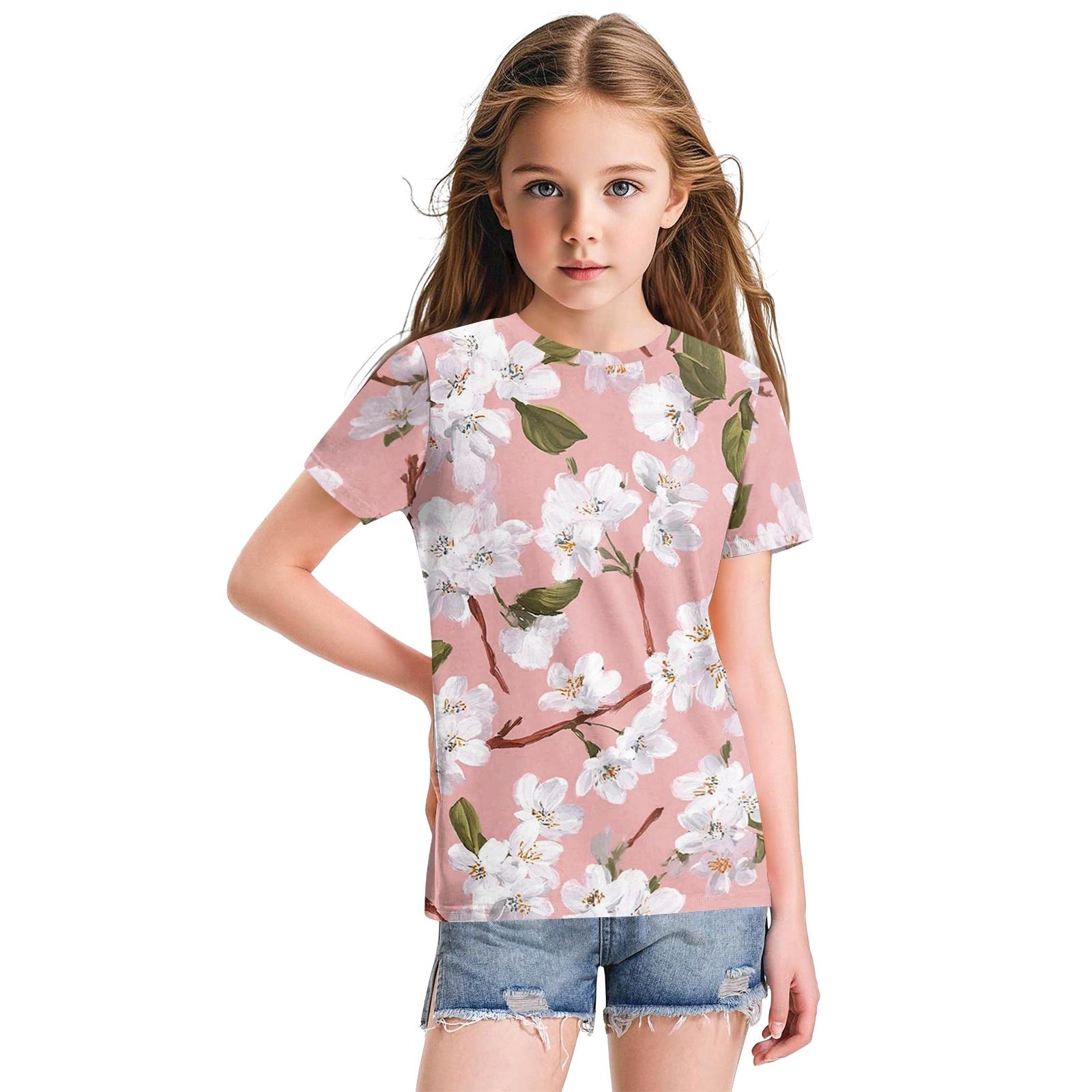 Girls Short Sleeve Crew Neck T Shirt with Animal and Floral Print Casual Loose Fit Soft Top for Kids 160 кавун червоний колір
Girls Short Sleeve Crew Neck T Shirt with Animal and Floral Print Casual Loose Fit Soft Top for Kids 160 кавун червоний колір
