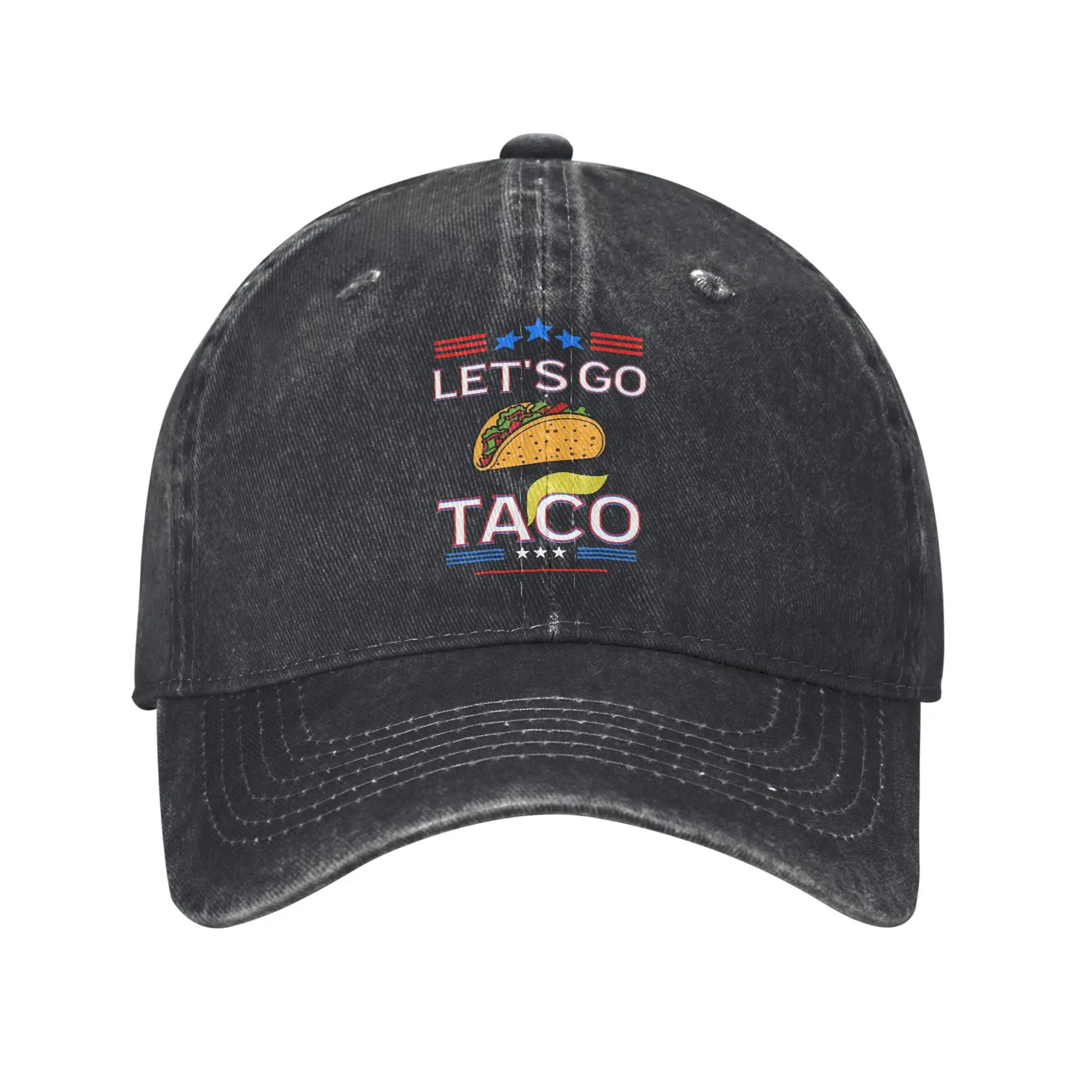 Let s Go Taco Unisex Style Baseball Caps Distressed Denim Hats Cap All Seasons Travel Unstructured Soft Headwear One Size
Let s Go Taco Unisex Style Baseball Caps Distressed Denim Hats Cap All Seasons Travel Unstructured Soft Headwear One Size