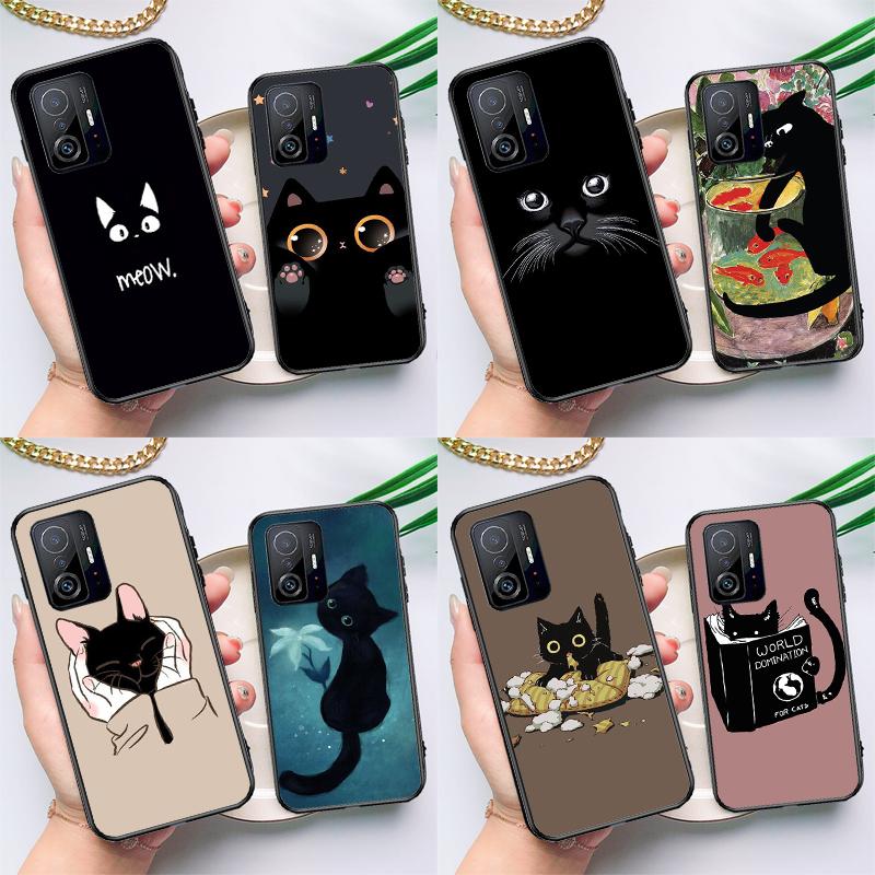 Милый чехол с изображением черного кота для POCO F5 X5 X3 Pro X4 F4 GT F3 M5s C40, чехол для Xiaomi 13 12 Lite 11T 12T Pro 12X
Милый чехол с изображением черного кота для POCO F5 X5 X3 Pro X4 F4 GT F3 M5s C40, чехол для Xiaomi 13 12 Lite 11T 12T Pro 12X