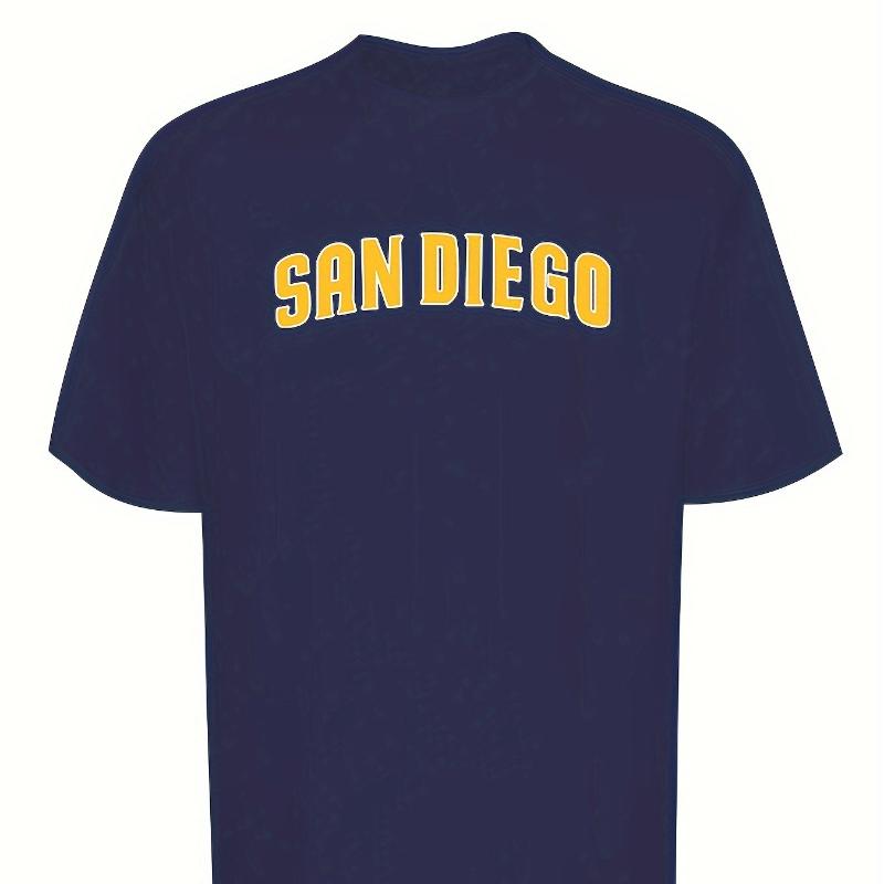 San Diego Back Text Print T-Shirt,Lightweight T-Shirt Breathable Cool, Comfortable Wear XXL белый
San Diego Back Text Print T-Shirt,Lightweight T-Shirt Breathable Cool, Comfortable Wear XXL белый