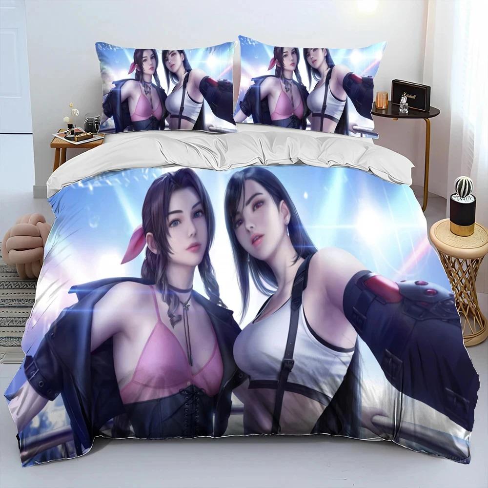 Tifa Aerith сексуальная девушка кружево мультфильм игра одеяло комплект постельного белья, пододеяльник постельный комплект пододеяльник наволочка, комплект постельного белья королевского размера 70x133cm 2pcs
Tifa Aerith сексуальная девушка кружево мультфильм игра одеяло комплект постельного белья, пододеяльник постельный комплект пододеяльник наволочка, комплект постельного белья королевского размера 70x133cm 2pcs