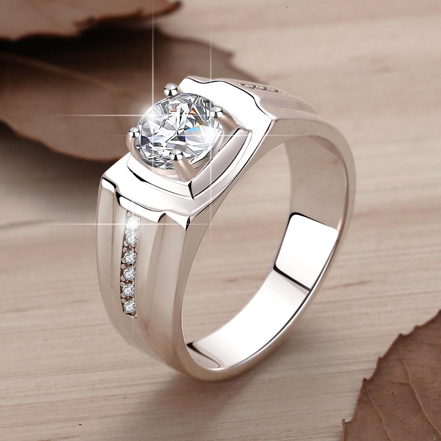 Men s 1 Carat Moissanite Ring with Gold-Plated Solid Texture, Exquisite Edition, 925 Sterling Silver. Size 9 US
Men s 1 Carat Moissanite Ring with Gold-Plated Solid Texture, Exquisite Edition, 925 Sterling Silver. Size 9 US