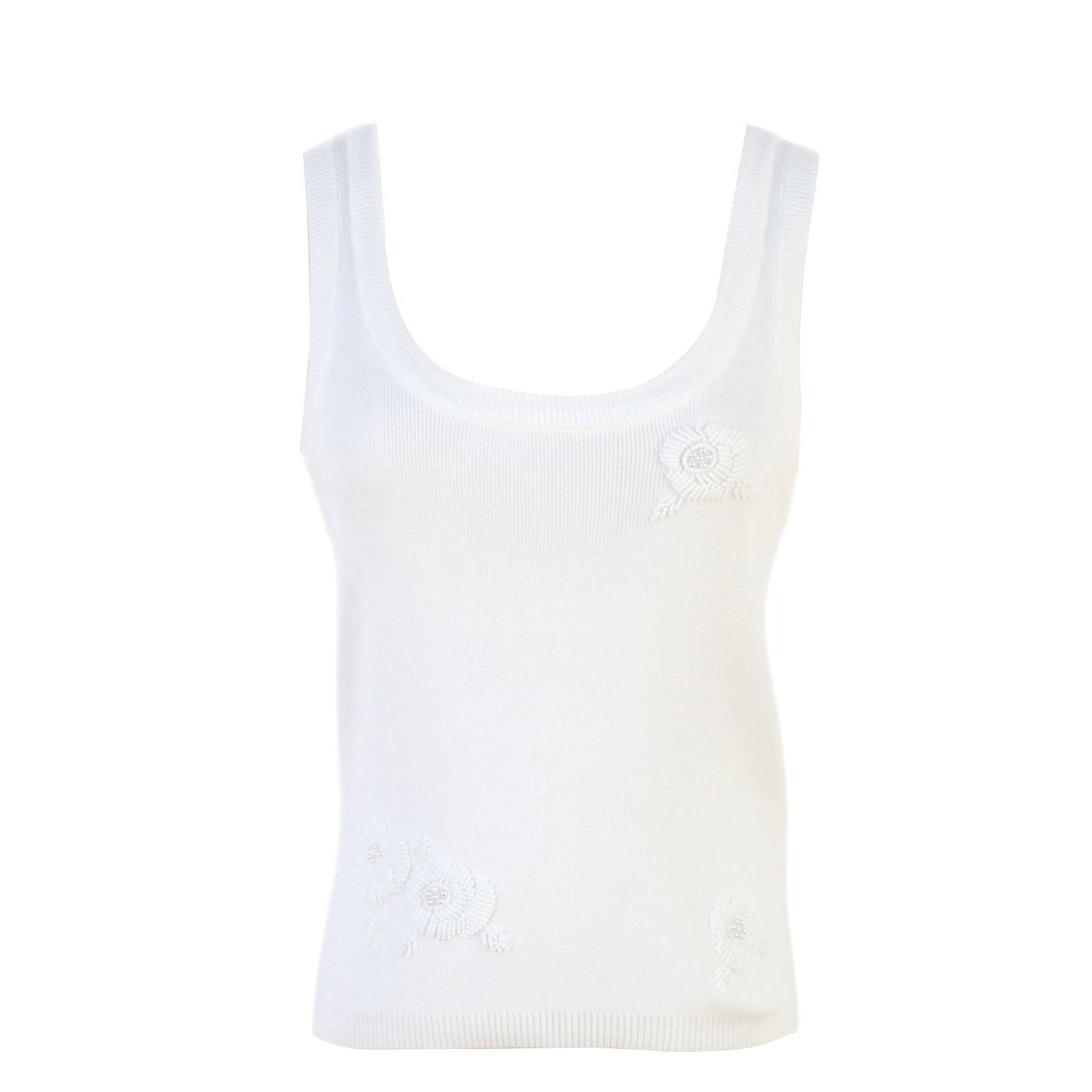 Весна/Лето Сексуальная Социальная Львица Вязаная Майка с Бусинами и Цветами - Универсальный Модный Жилет L
Весна/Лето Сексуальная Социальная Львица Вязаная Майка с Бусинами и Цветами - Универсальный Модный Жилет L