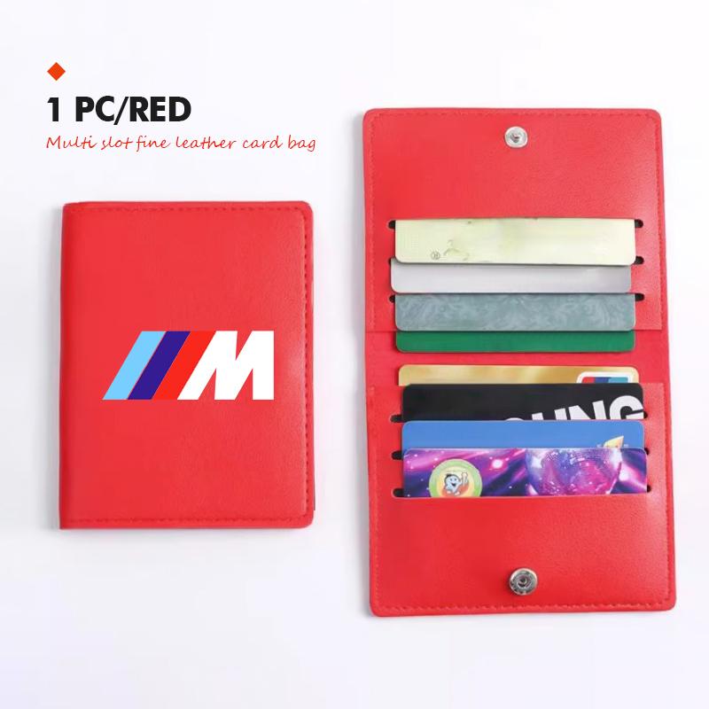 Car Emblem Leather Multi Slot Storage Card Bag Accessories For BMW E93 F10 F20 F30 F40 F15 F25 F26 F31 F49 F86 M3 M5 X3
Car Emblem Leather Multi Slot Storage Card Bag Accessories For BMW E93 F10 F20 F30 F40 F15 F25 F26 F31 F49 F86 M3 M5 X3
