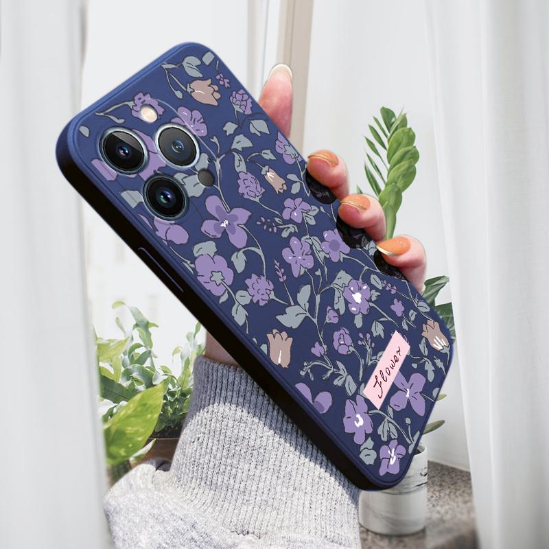 Для iPhone 16 15 14 13 12 Pro Max 13 12 Mini 14 15 16 Plus SE креативный чехол с фиолетовыми цветами из мягкого жидкого силикона для защиты линз iPhone XR темно-синий
Для iPhone 16 15 14 13 12 Pro Max 13 12 Mini 14 15 16 Plus SE креативный чехол с фиолетовыми цветами из мягкого жидкого силикона для защиты линз iPhone XR темно-синий