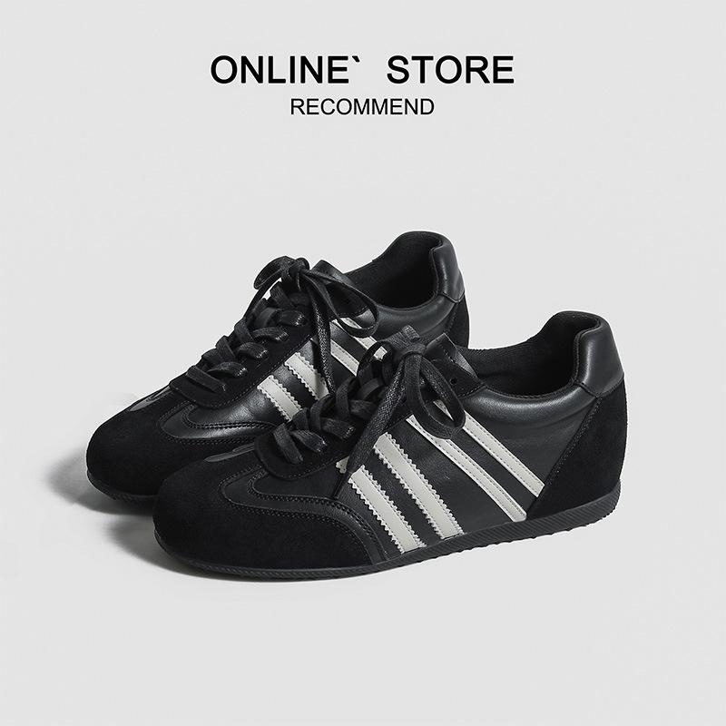 Invisible inner height increase Forrest Gump shoes 4 round head lace-up sports splicing casual Boken shoes Dexun board shoes women s single shoes 35 чёрный
Invisible inner height increase Forrest Gump shoes 4 round head lace-up sports splicing casual Boken shoes Dexun board shoes women s single shoes 35 чёрный