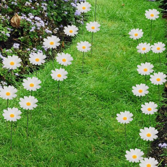 Yousheng 10Pcs Artificial Flower Garden Stake Weather-proof Outdoor Patio Yard Lawn Simulated White Flower Spike Stick Decoration Ornament 10pcs
Yousheng 10Pcs Artificial Flower Garden Stake Weather-proof Outdoor Patio Yard Lawn Simulated White Flower Spike Stick Decoration Ornament 10pcs