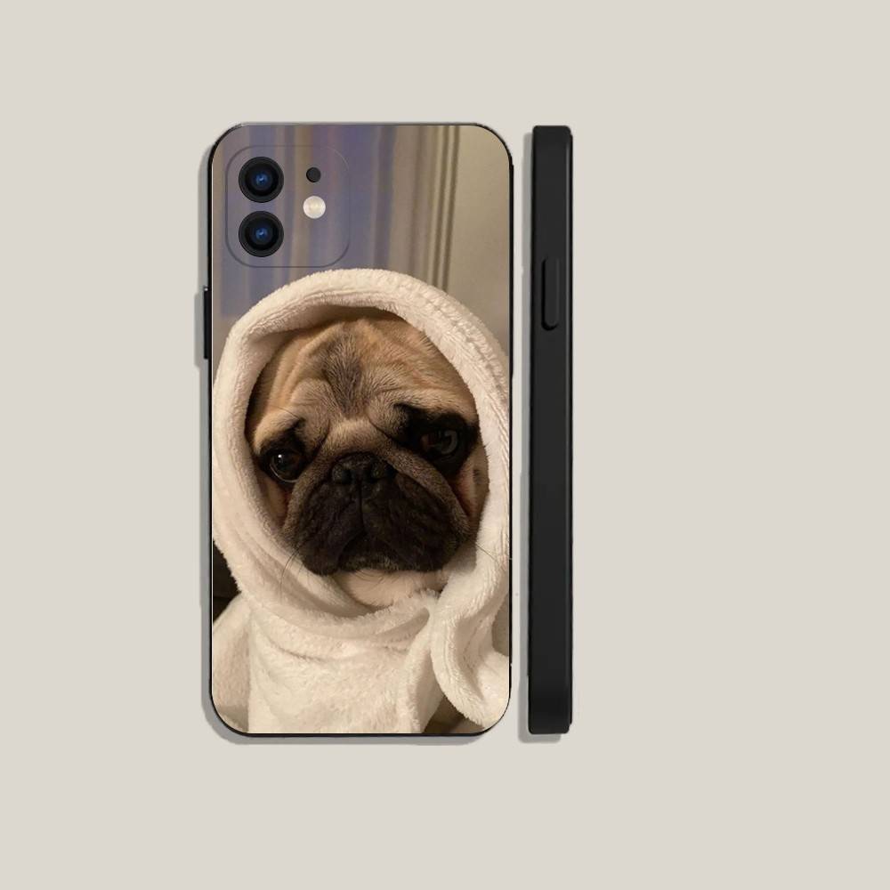 Pug Dog French Bulldog Phone Case For iPhone16,15,14,13,12,11,Plus,Pro Max,XS,X,XR,SE,Mini,8,7 Soft Silicone Black Cover iPhone11
Pug Dog French Bulldog Phone Case For iPhone16,15,14,13,12,11,Plus,Pro Max,XS,X,XR,SE,Mini,8,7 Soft Silicone Black Cover iPhone11