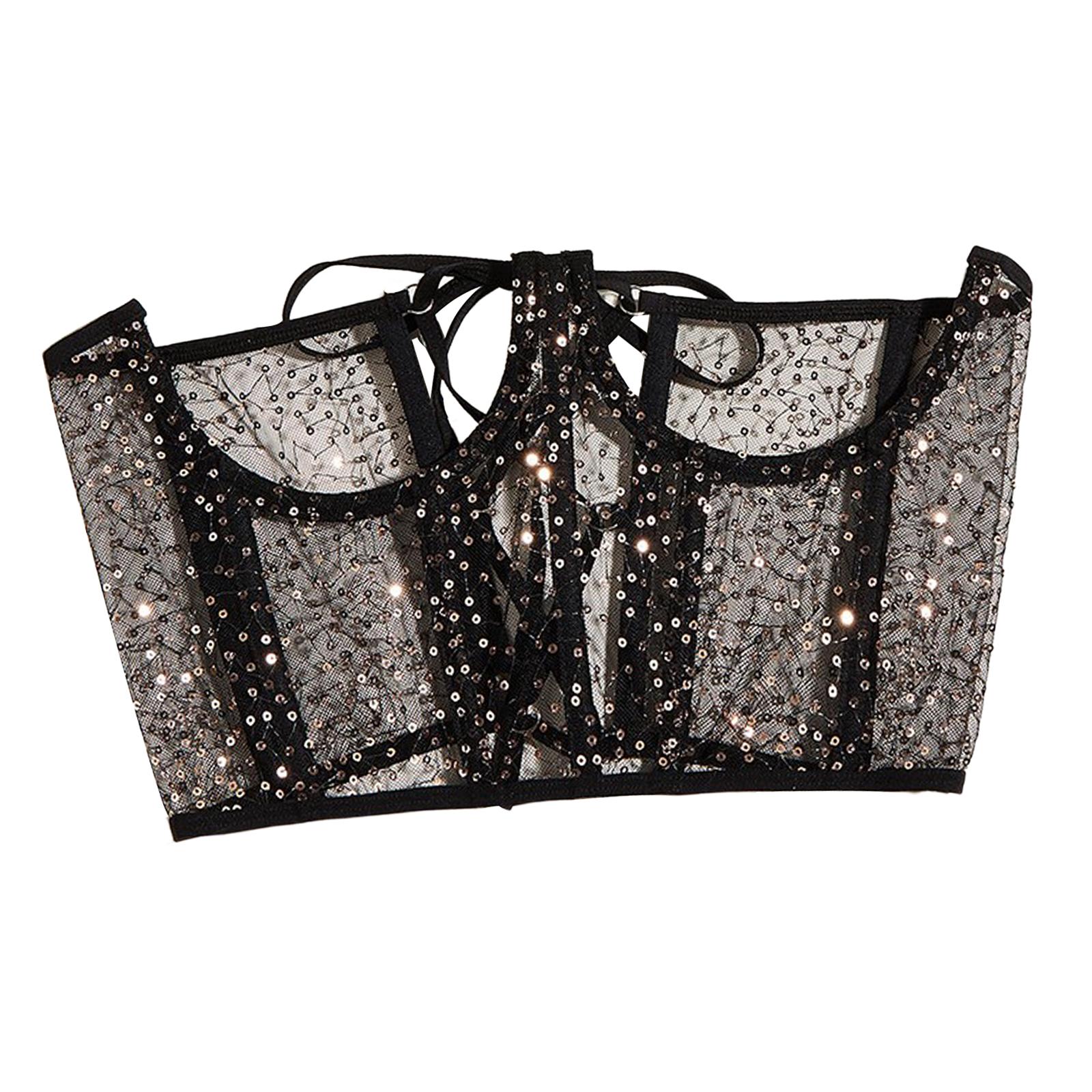 Fashion Women Lace up Corset Waist Belt Dress Belt Female with Sequins Waistband
Fashion Women Lace up Corset Waist Belt Dress Belt Female with Sequins Waistband