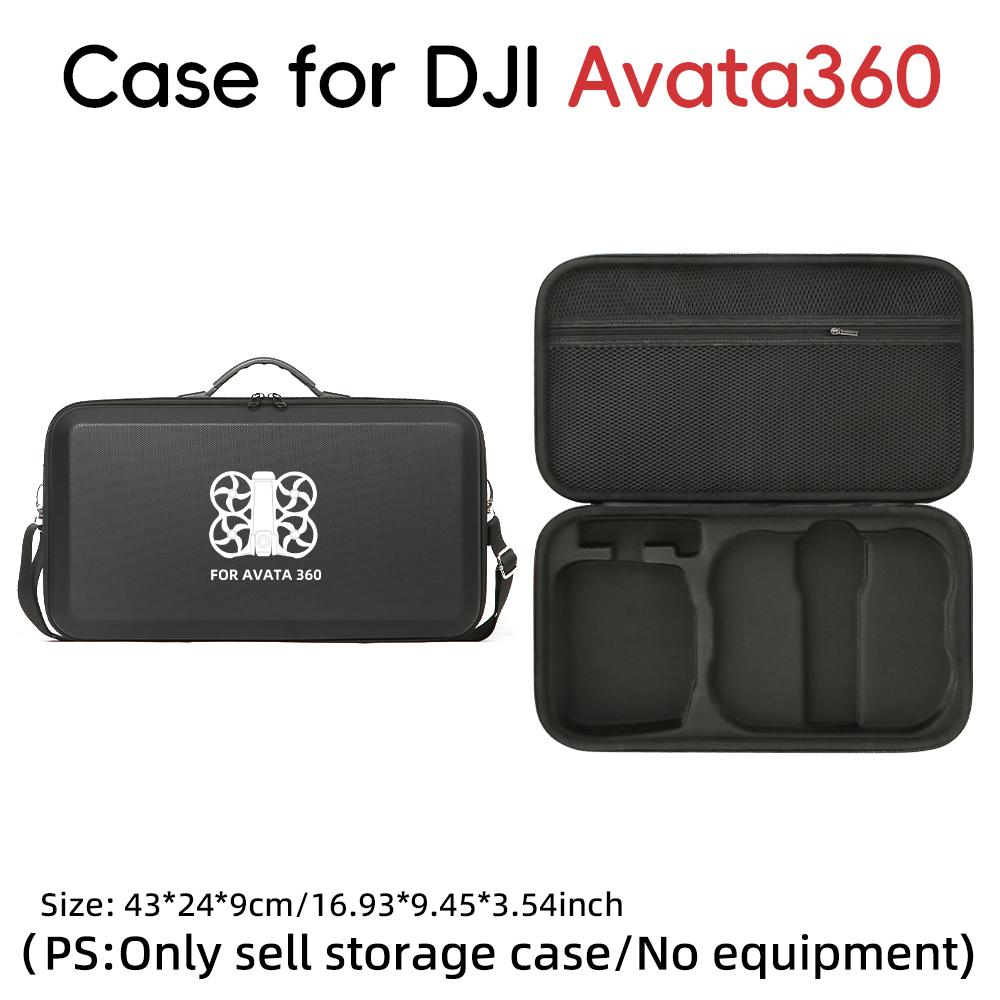 Portable Storage Bag For DJI Avata 360 Fly More Kit Carrying Case Waterproof PU All-in-One Shoulder Bag For DJI RC 2 Controller
Portable Storage Bag For DJI Avata 360 Fly More Kit Carrying Case Waterproof PU All-in-One Shoulder Bag For DJI RC 2 Controller
