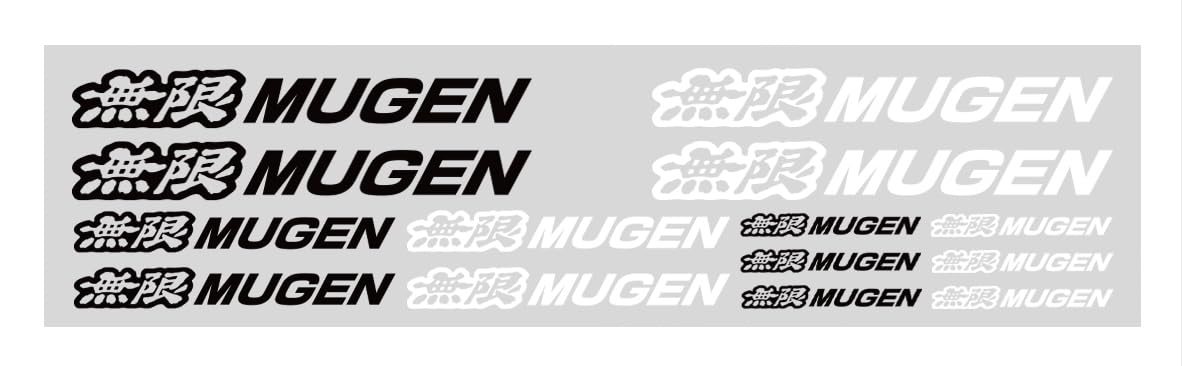 MUGEN STICKER SET 90000-YZ5-314B
MUGEN STICKER SET 90000-YZ5-314B