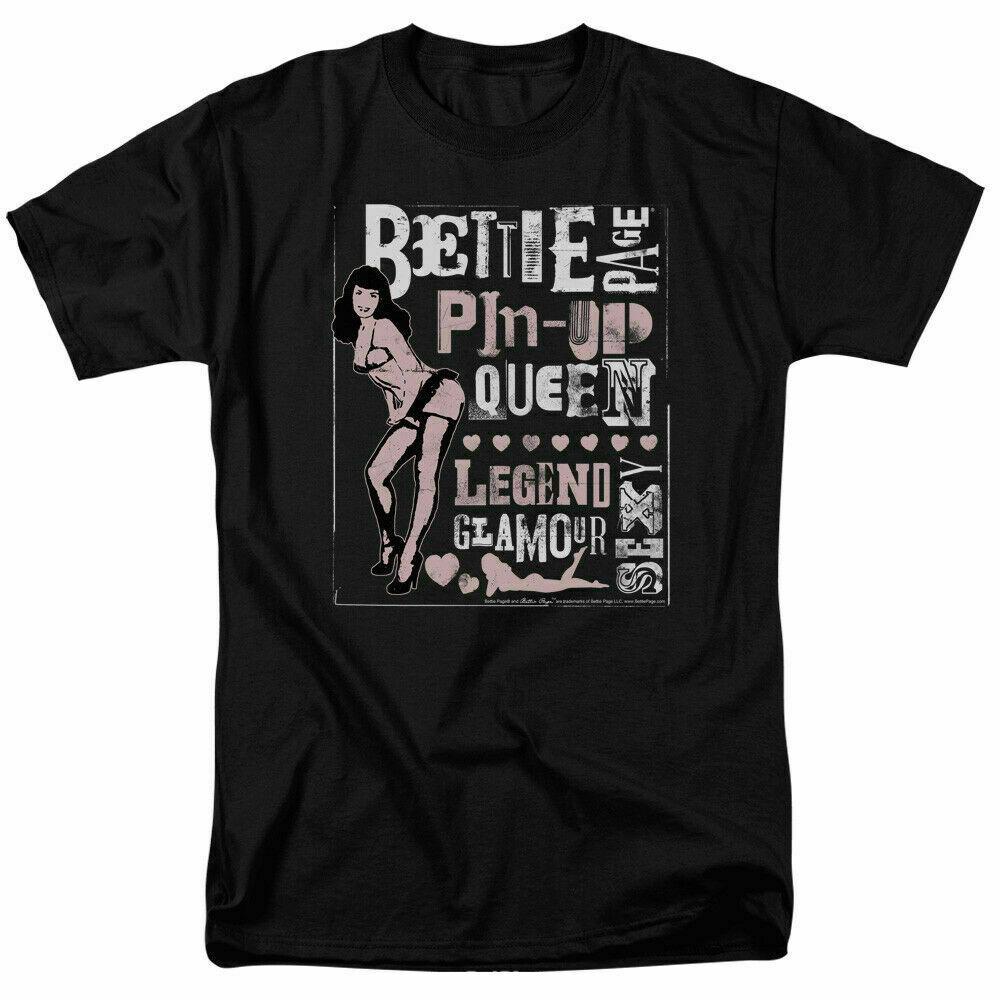 26 Bettie Page Punk Style T Shirt Licensed 1950 s Queen Of Pinups Model Tee Black Unisex T-Shirt XXXXL
26 Bettie Page Punk Style T Shirt Licensed 1950 s Queen Of Pinups Model Tee Black Unisex T-Shirt XXXXL