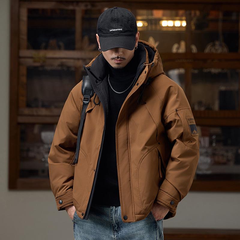 Men s 2025 Retro Workwear Down Jacket with Large Pockets - Thick, Warm, and Trendy Winter Coat XL for 140-160 lbs
Men s 2025 Retro Workwear Down Jacket with Large Pockets - Thick, Warm, and Trendy Winter Coat XL for 140-160 lbs