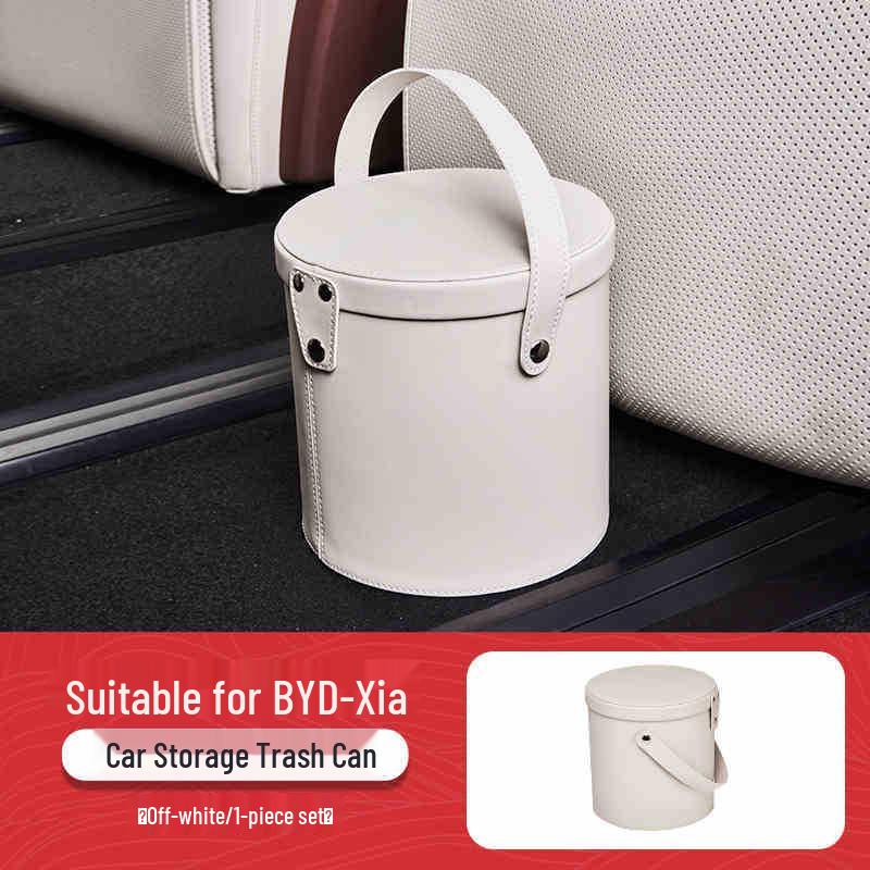 BYD Xia Car Onboard Round Trash Can - Interior Storage Box & Modification Accessory
BYD Xia Car Onboard Round Trash Can - Interior Storage Box & Modification Accessory