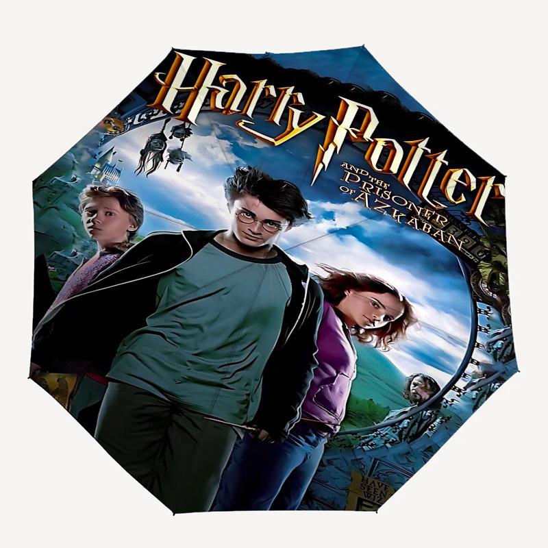 1pc Harry Potter, Prisoner of Azkaban Automatic Folding Umbrella - Compact 8-Rib Design, Durable Plastic & Iron1029L
1pc Harry Potter, Prisoner of Azkaban Automatic Folding Umbrella - Compact 8-Rib Design, Durable Plastic & Iron1029L