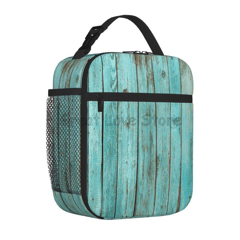 Shabby Turquoise Wood Grain Insulated Lunch Bag for Women Men Reusable Waterproof Thermal Bento Tote Bags for Work Travel Picnic
Shabby Turquoise Wood Grain Insulated Lunch Bag for Women Men Reusable Waterproof Thermal Bento Tote Bags for Work Travel Picnic