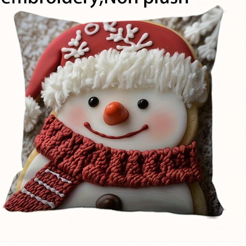 1 шт./4 шт. Рождественские наволочки на подушки с тематикой Санта-Клауса и Снеговика для праздничного декора Декор дивана в гостиной Праздничный декор дома 16x16Inch
1 шт./4 шт. Рождественские наволочки на подушки с тематикой Санта-Клауса и Снеговика для праздничного декора Декор дивана в гостиной Праздничный декор дома 16x16Inch