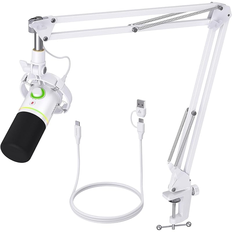 MAONO gaming microphone USB XLR connection dynamic microphone Dedicated software included unidirectional pc microphone mute button volume adjustment
MAONO gaming microphone USB XLR connection dynamic microphone Dedicated software included unidirectional pc microphone mute button volume adjustment