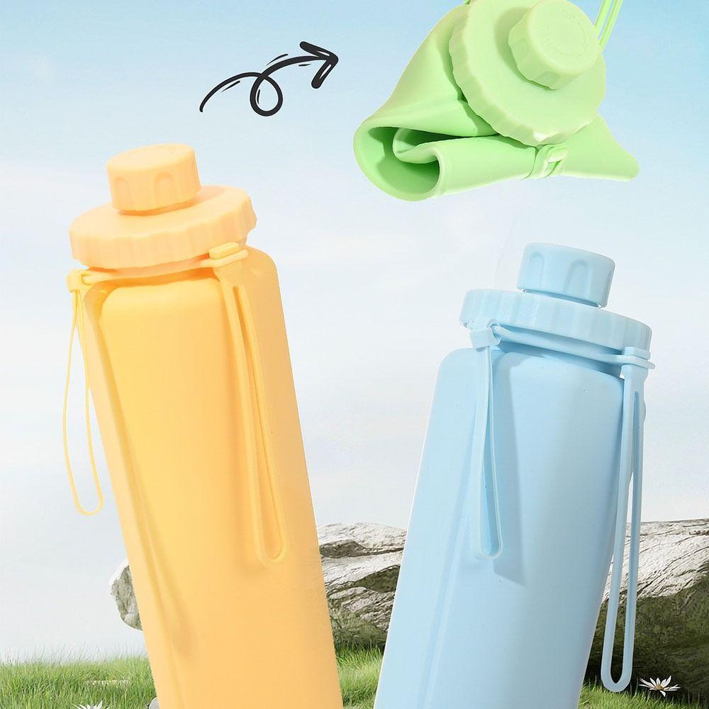 Soft Travel Cup Silicone Folding Water Bottle Reuseable Foldable Bottle Outdoor Sports 
Soft Travel Cup Silicone Folding Water Bottle Reuseable Foldable Bottle Outdoor Sports