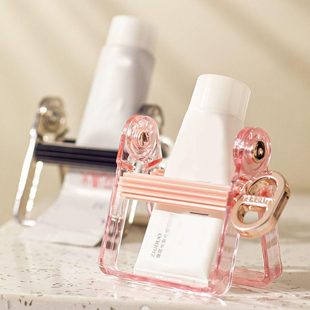 Manual Rotating Toothpaste Squeezer Labor-Saving Toothpaste Holder Stand Hair Color Cream чорний
Manual Rotating Toothpaste Squeezer Labor-Saving Toothpaste Holder Stand Hair Color Cream чорний