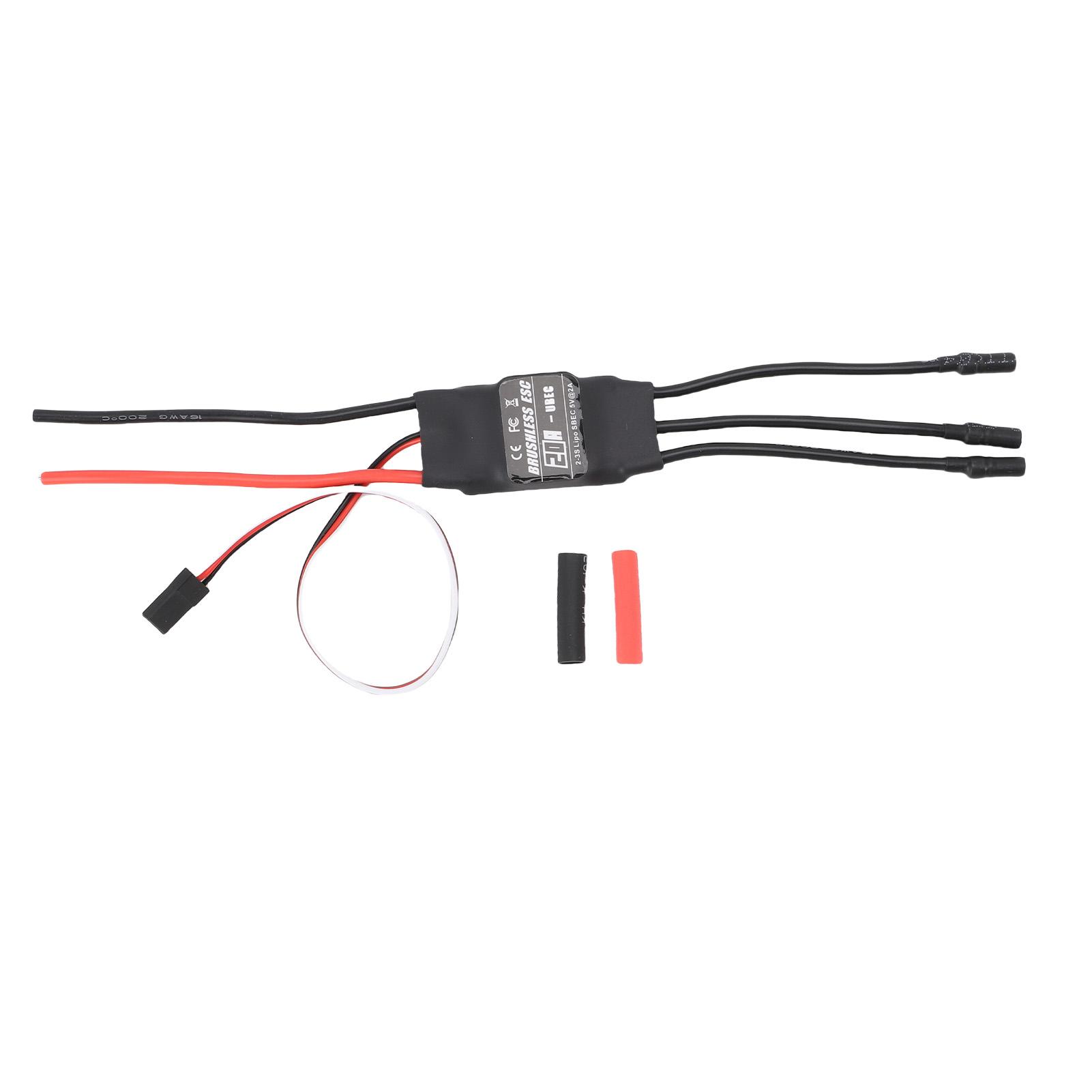 20A Brushless ESC Electric Speed Controller 3.5mm Plug for 23s Lipo Battery for RC Airplanes
20A Brushless ESC Electric Speed Controller 3.5mm Plug for 23s Lipo Battery for RC Airplanes