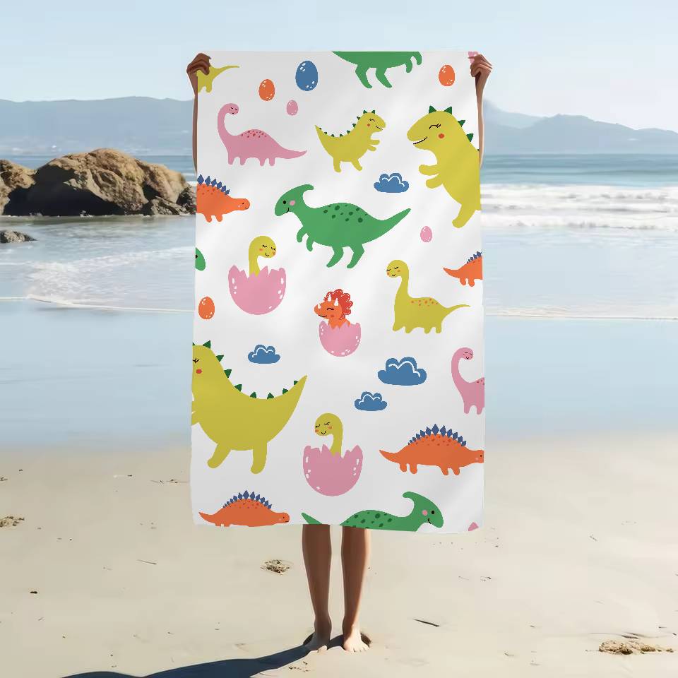Cartoon Animal Dinosaur Print Cartoon Beach Towel Cute Kawaii Room Decor Bath Girls Children Hand Towels For Bathroom Shower W30*H60(CM)
Cartoon Animal Dinosaur Print Cartoon Beach Towel Cute Kawaii Room Decor Bath Girls Children Hand Towels For Bathroom Shower W30*H60(CM)