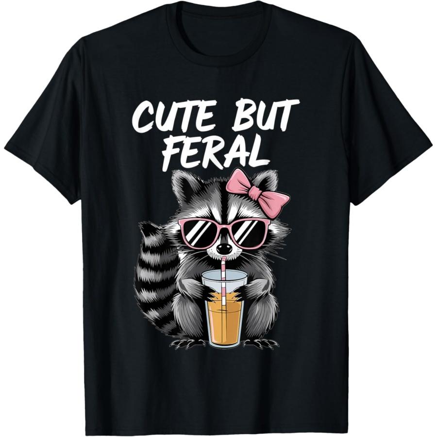 Cute but Feral Raccoon T-Shirt S
Cute but Feral Raccoon T-Shirt S