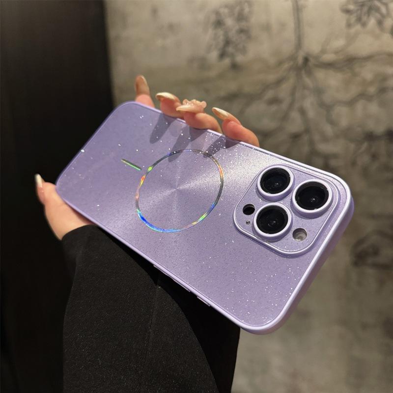 Подходит для iPhone16promax Чехол для телефона с магнитным притяжением в тонком круге с порошком-вспышкой «Ледяной кристалл» Защитный чехол с рисунком CD «Аврора» Apple 15 iPhone 12 PROMAX
Подходит для iPhone16promax Чехол для телефона с магнитным притяжением в тонком круге с порошком-вспышкой «Ледяной кристалл» Защитный чехол с рисунком CD «Аврора» Apple 15 iPhone 12 PROMAX