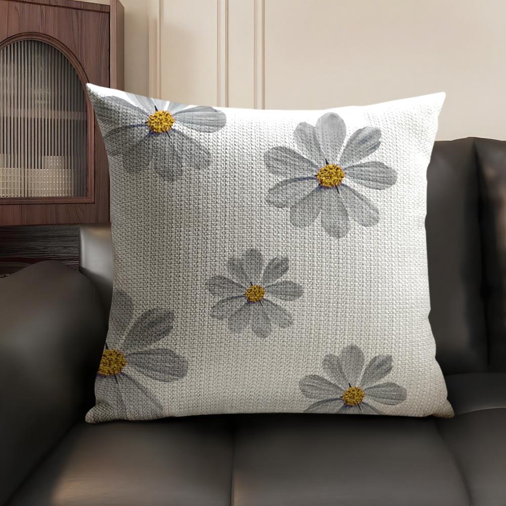 Simple petal pattern Cushion Cover Natural Linen Organic Fabric DoubleSided Printing Sofa Home Decor Breathable 30x30cm
Simple petal pattern Cushion Cover Natural Linen Organic Fabric DoubleSided Printing Sofa Home Decor Breathable 30x30cm