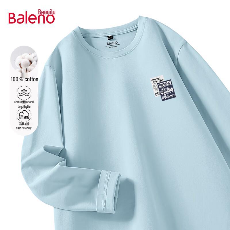 Baleno Men s Heavyweight Pure Cotton Long Sleeve Casual T-shirt 2XL
Baleno Men s Heavyweight Pure Cotton Long Sleeve Casual T-shirt 2XL